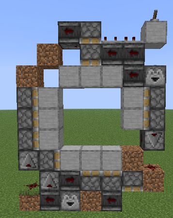 **3x3 Piston Door**