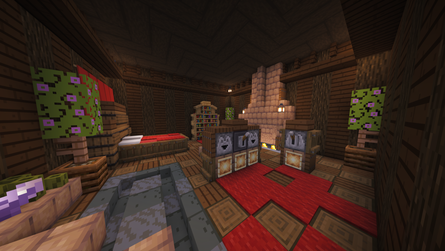 **Cozy Bedroom Gambling Base by