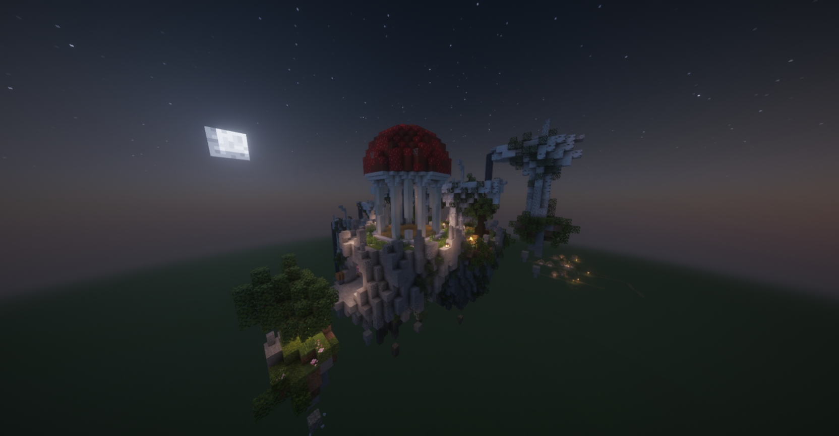 **floating island gamble base **