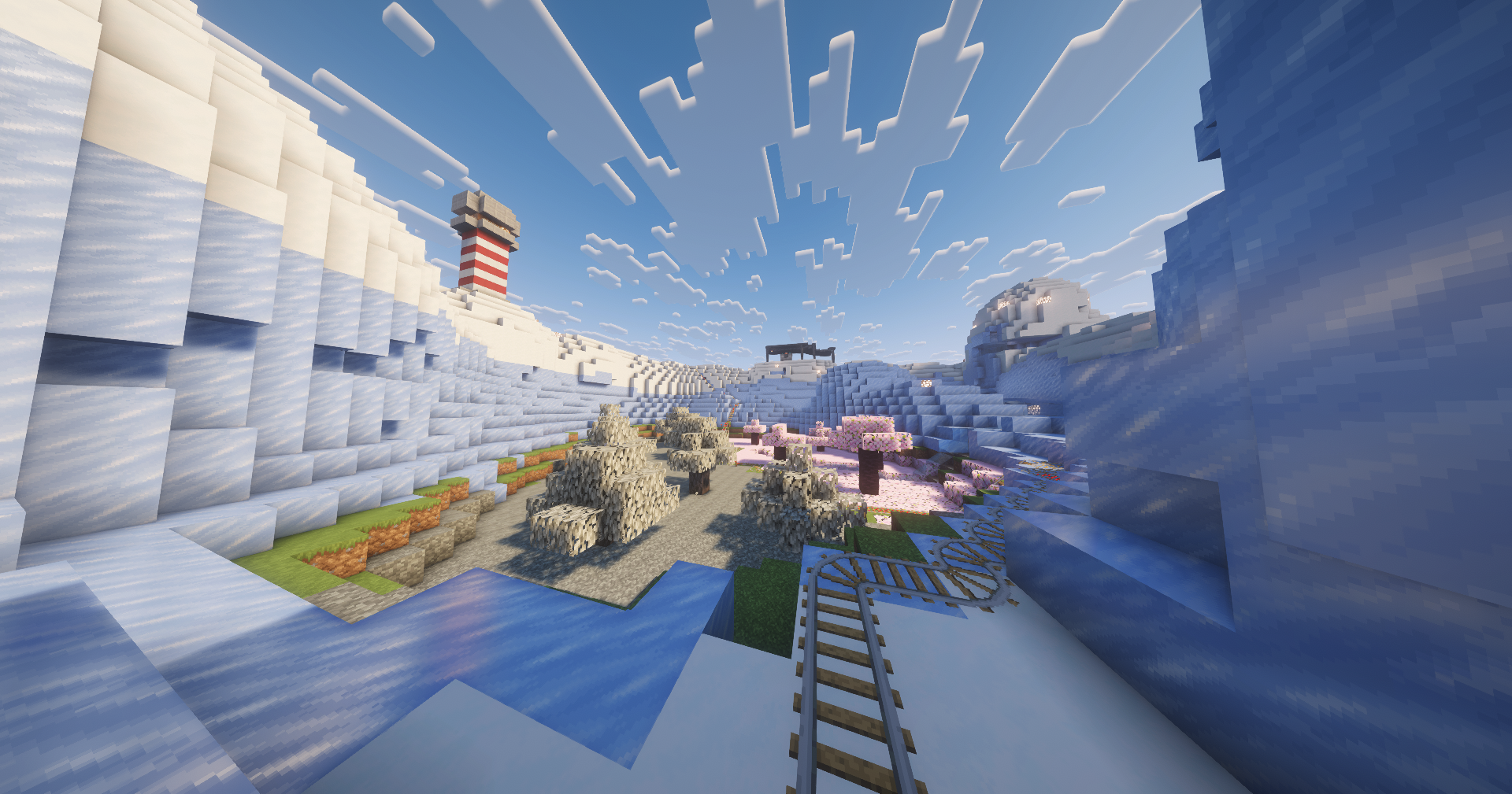 Icey mountains by Perunah