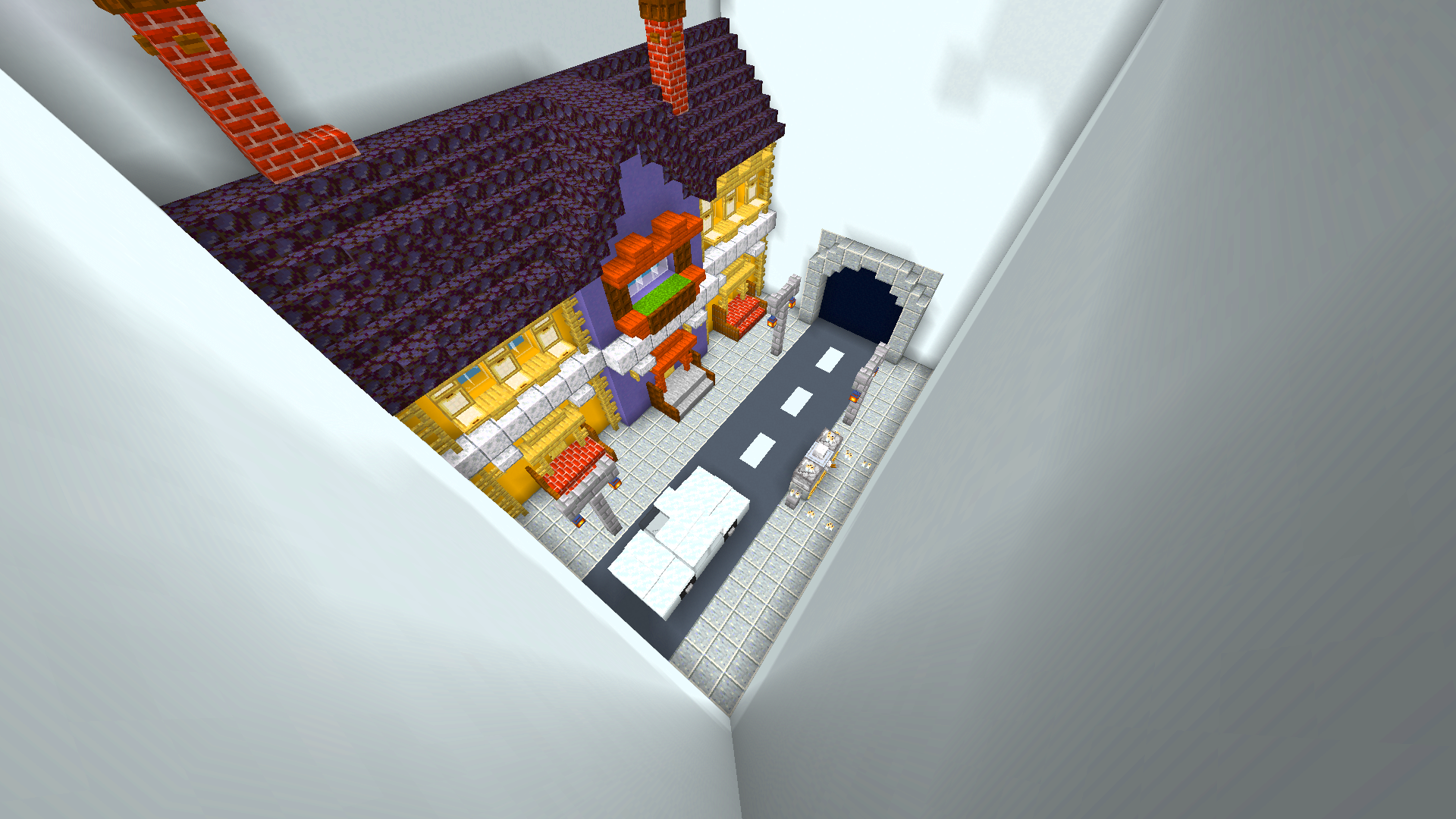 Townhouse Gamble Base built by Freddys bambuss 1