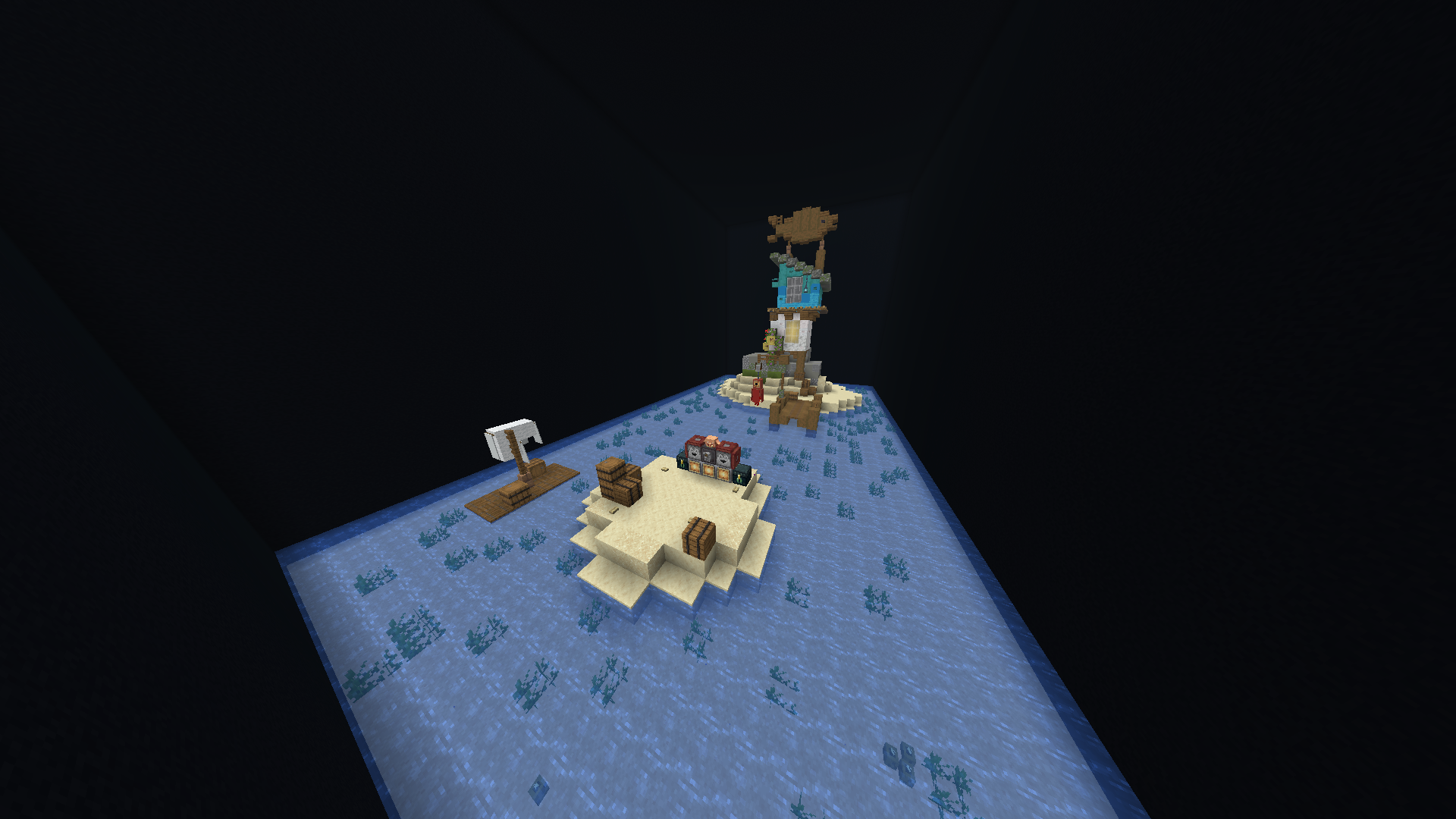 Isolated Fish Shop - MADE BY Walkiner